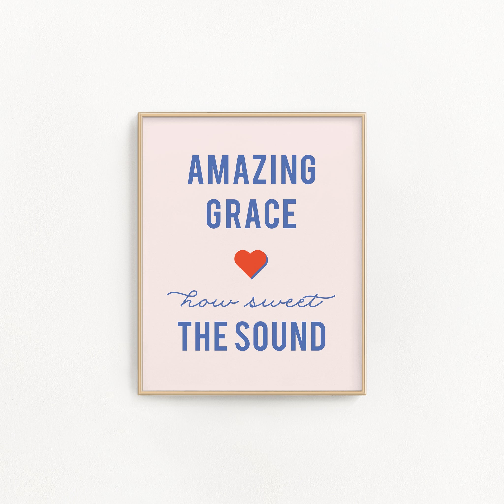 Amazing Grace Print