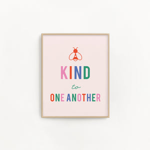 Bee Kind Print
