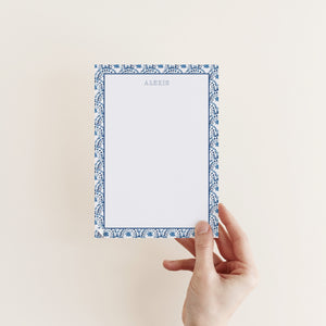 Shibori Delicate Border Notepad