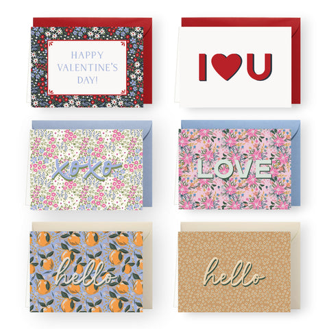Folded Card Variety Pack - Love/Valentines