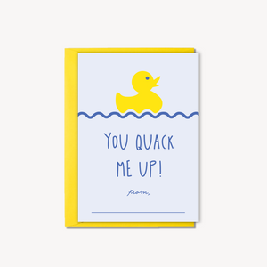 Valentine's Card Pack - You Quack Me Up