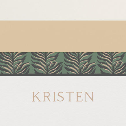 Jungle Vine Border Stationery