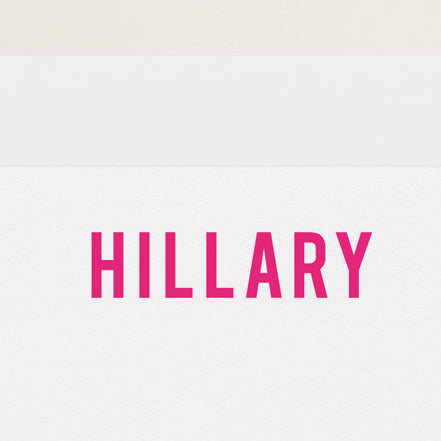 Bold Type Stationery (Pink)