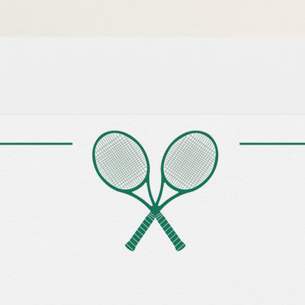 Tennis Stationery