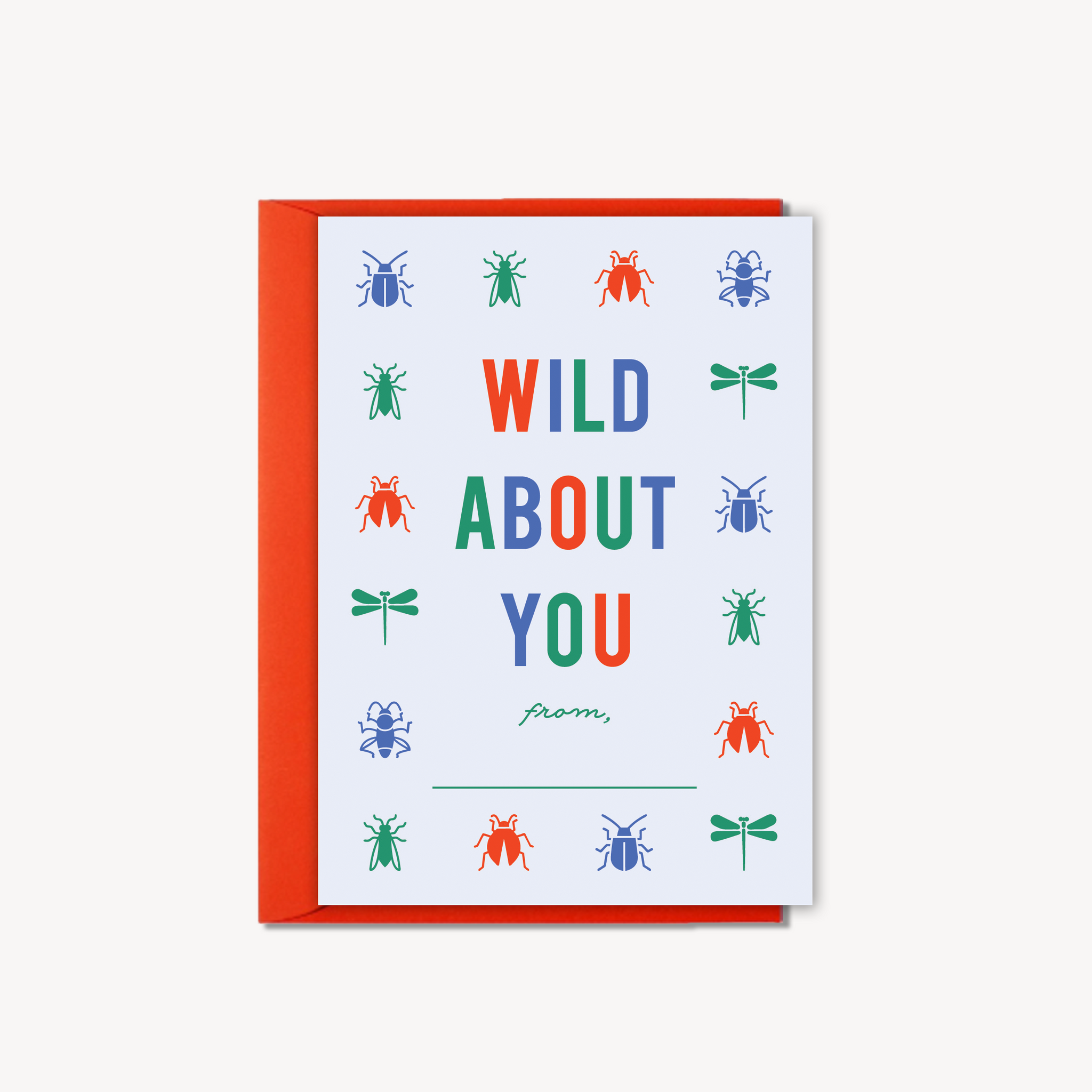 Valentine's Card Pack - Wild About You